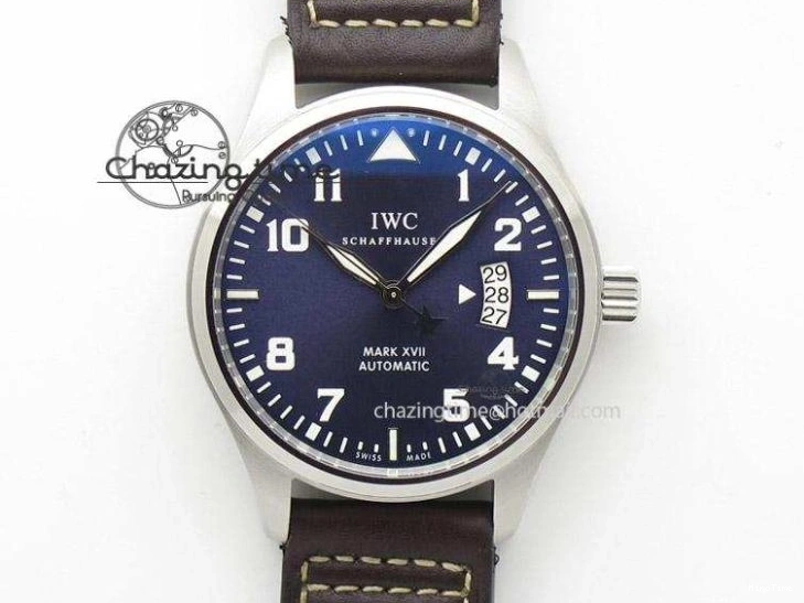 MIROTIME 1229 Durable Pilot Top Gun IW326901 M+F 1:1 Best Edition Black Dial on Black Nylon Strap MY 7003